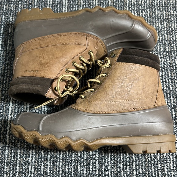 Sperry Top Sider Mens Brewster Lightweight Waterproof Duck Boots Size 10.5 - Picture 4 of 7